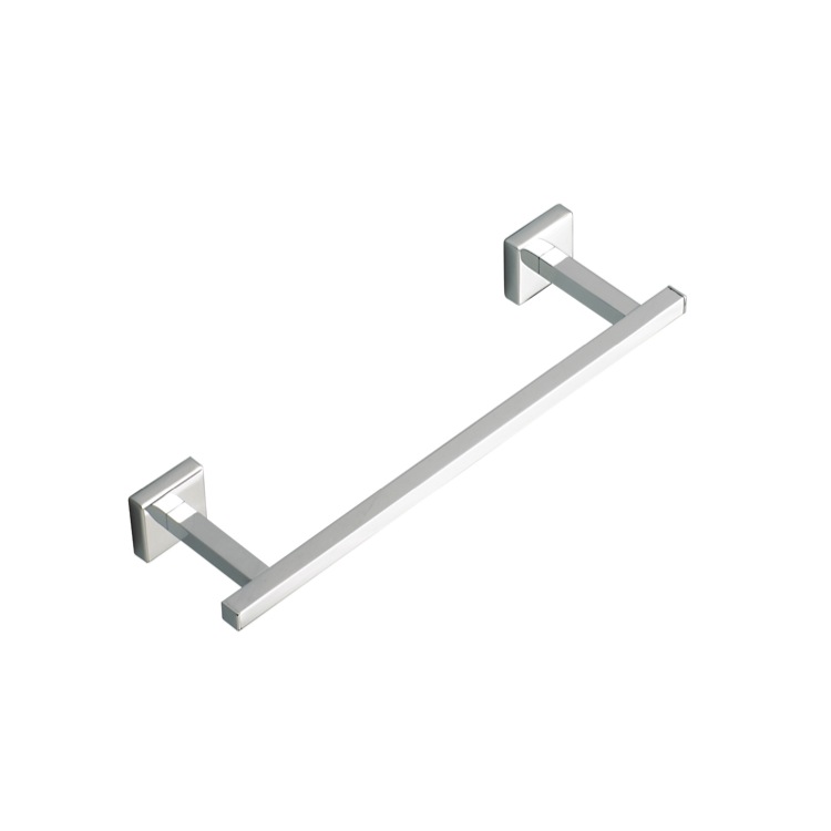 StilHaus U06-08 Towel Bar, 12 Inch, Chrome